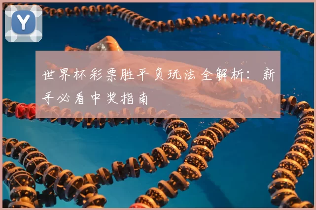 世界杯彩票胜平负玩法全解析:新手必看中奖指南