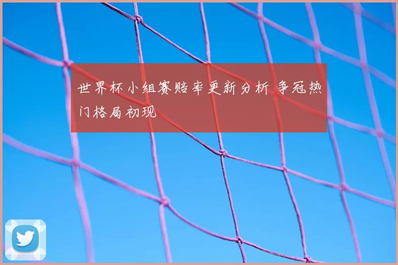 世界杯小组赛赔率更新分析 争冠热门格局初现