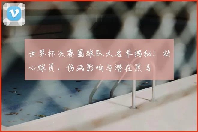 世界杯决赛圈球队大名单揭秘:核心球员、伤病影响与潜在黑马